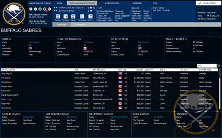 Franchise Hockey Manager 3 - Screenshot zum Titel.