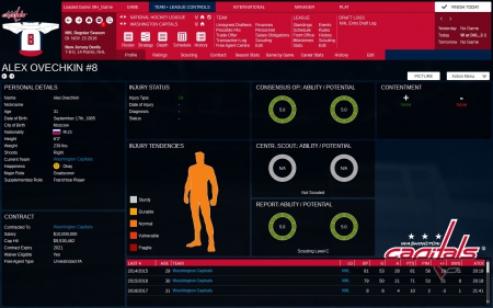 Franchise Hockey Manager 3 - Screenshot zum Titel.