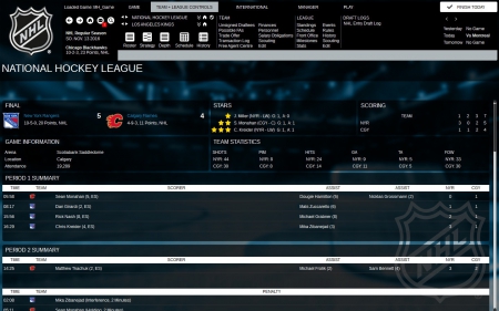 Franchise Hockey Manager 3: Screenshot zum Titel.