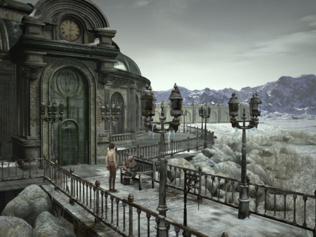 Syberia: Screenshot zum Titel.