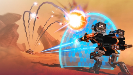 Robocraft - Screenshot zum Titel.