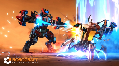 Robocraft: Screenshot zum Titel.