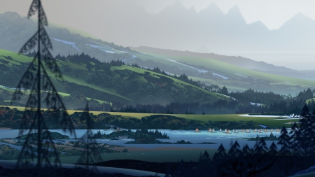 The Banner Saga 2: Screenshot zum Titel.