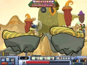 GunBound: Screenhot aus dem kostenlosen Onlinespiel GunBound