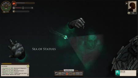 SUNLESS SEA: Screenshot zum Titel.