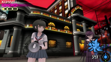 Danganronpa Another Episode: Ultra Despair Girls: Screenshot zum Titel.