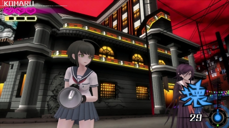 Danganronpa Another Episode: Ultra Despair Girls - Screenshot zum Titel.