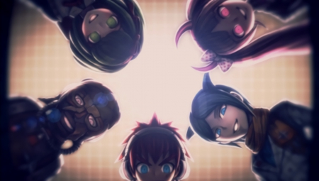 Danganronpa Another Episode: Ultra Despair Girls: Screenshot zum Titel.