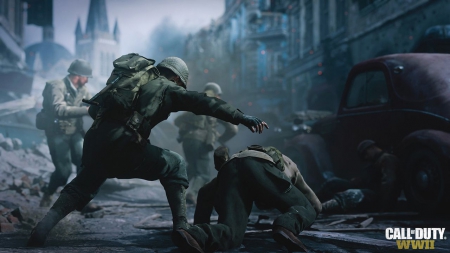 Call of Duty: WW2 - Screen zum Spiel Call of Duty WW2.