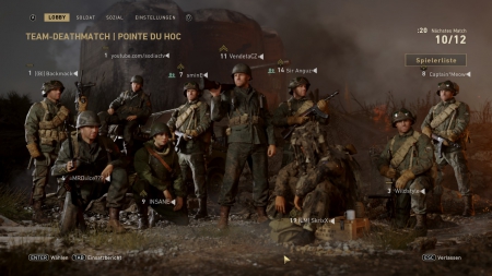 Call of Duty: WW2 - Screenshots aus der Open Multiplayer Beta