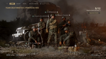 Call of Duty: WW2 - Screenshots aus der Open Multiplayer Beta