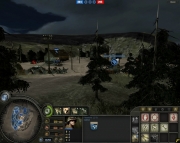 Company of Heroes - Blick zum Alliierten HQ.