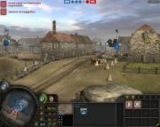 Company of Heroes - Das kleine Dorf am nördlichen Teil der Map.