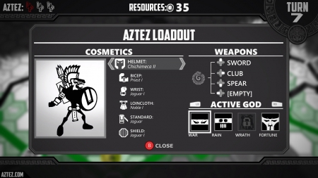 Aztez - Screen zum Spiel Aztez.