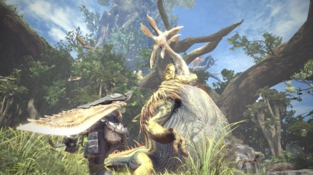 Monster Hunter: World: Screen zum Spiel Monster Hunter: World.