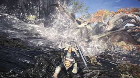 Monster Hunter: World: Screen zum Spiel Monster Hunter: World.