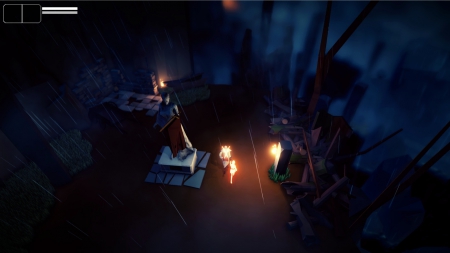  - Screen zum Spiel Fall of Light.