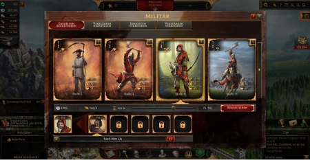 Legends of Honor: Screen zum Browsergame Legends of Honor.