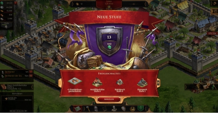 Legends of Honor: Screen zum Browsergame Legends of Honor.