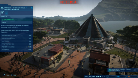 Jurassic World Evolution - Screen zum Spiel Jurassic World Evolution.