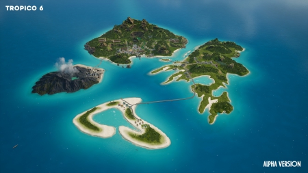  - Screen zum Titel Tropico 6.