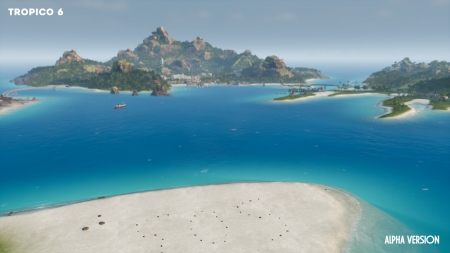  - Screen zum Titel Tropico 6.
