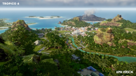  - Screen zum Titel Tropico 6.