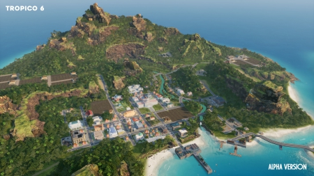  - Screen zum Titel Tropico 6.