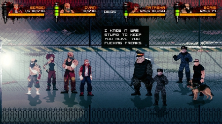  - Screen zum Titel Mother Russia Bleeds.