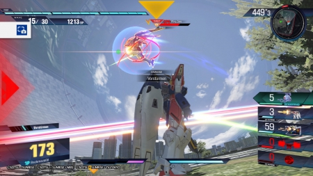 GUNDAM VERSUS - Screenshots aus dem Spiel