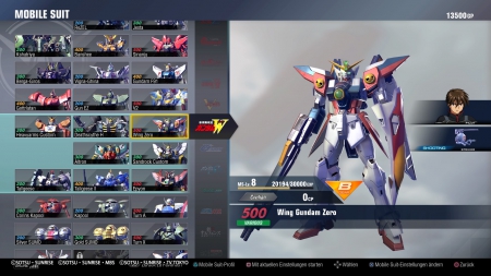 GUNDAM VERSUS - Screenshots aus dem Spiel