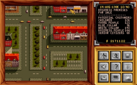  - Screen zum Spiel Pizza Connection.