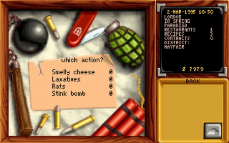  - Screen zum Spiel Pizza Connection.