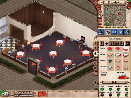  - Screen zum Spiel Pizza Connection 2.