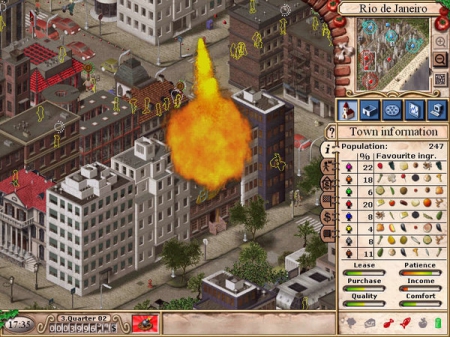  - Screen zum Spiel Pizza Connection 2.