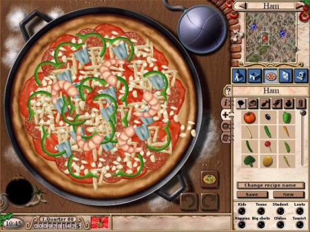  - Screen zum Spiel Pizza Connection 2.