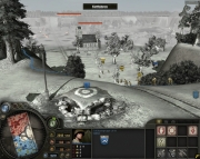 Company of Heroes: Opposing Fronts - Company of Heroes:Opposing Fronts - 8 Playermaps - The Big Freeze - Einen Blick die Straße herunter.