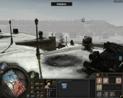 Company of Heroes: Opposing Fronts - Company of Heroes:Opposing Fronts - 8 Playermaps - The Big Freeze - Blick von der Befestigung