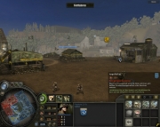 Company of Heroes: Opposing Fronts - Company of Heroes: Opposing Fronts - 4 Spieler Karte - The Last Sunset - Blick über den See hinweg.