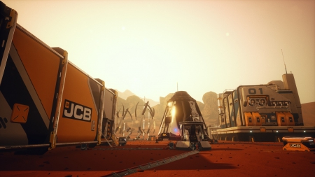 JCB Pioneer: Mars - Screen zum Spiel JCB Pioneer: Mars.