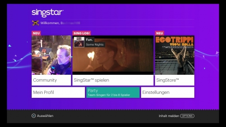 Singstar Celebration: Screenshots aus dem Spiel