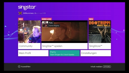 Singstar Celebration - Screenshots aus dem Spiel