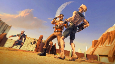  - Screen zum Spiel Outcast - Second Contact.