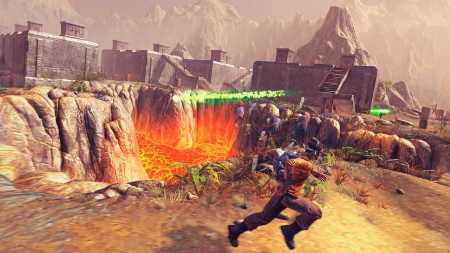  - Screen zum Spiel Outcast - Second Contact.