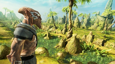  - Screen zum Spiel Outcast - Second Contact.