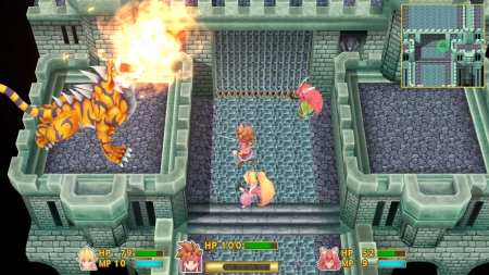  - Screen zum Spiel Secret of Mana.