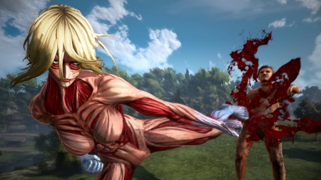  - Screen zum Spiel Attack on Titan 2.