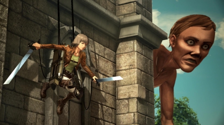  - Screen zum Spiel Attack on Titan 2.