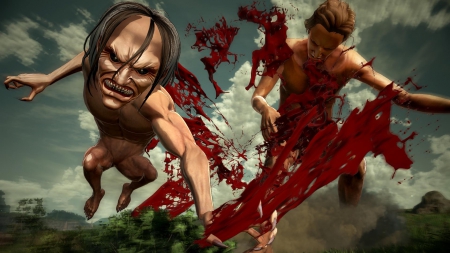  - Screen zum Spiel Attack on Titan 2.