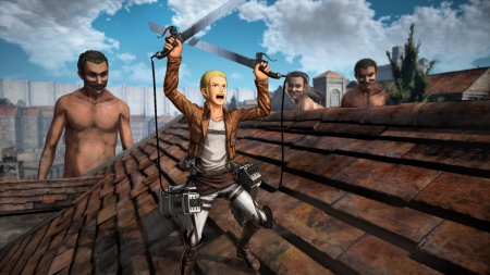  - Screen zum Spiel Attack on Titan 2.